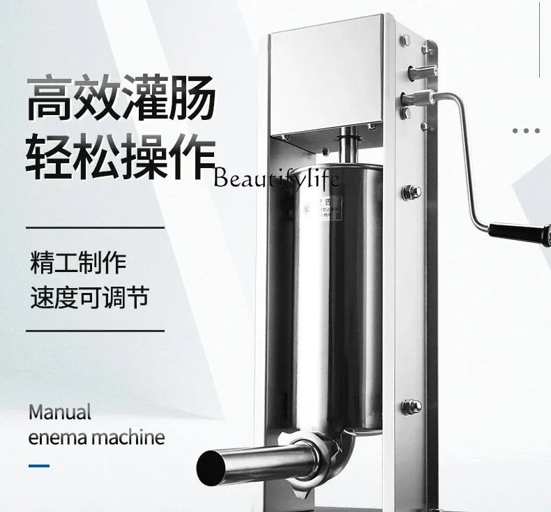 Commercial sausage machine Manual sausage filling machine Vertical stainless steel electric