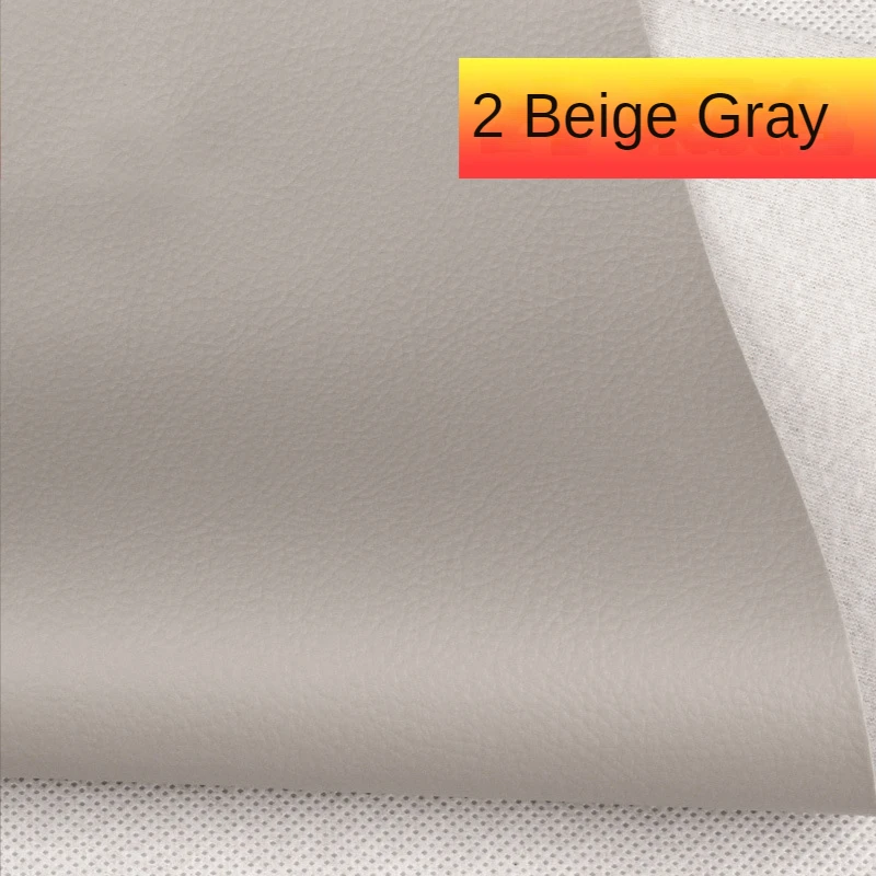 Flame-retardant Faux Leather Fabric By The Meter for Upholstery Sofa Covers Diy Soft Hard Bags Sewing Waterproof Thickened Plain