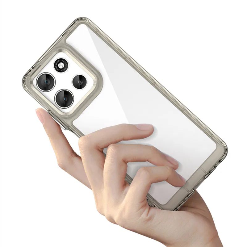 

Красочный прозрачный чехол для Motorola Moto G56, противоударный силиконовый защитный чехол на заднюю панель для Moto G56, чехол для Moto G56 5G