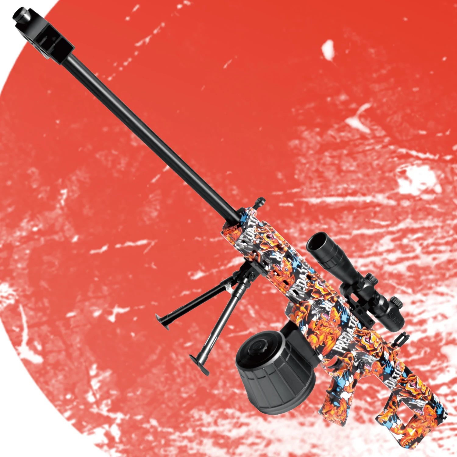 قاذفة كرة جل كهربائية - لعبة خارجية أوتوماتيكية لأنشطة الفريق وهدايا عيد الميلاد والهالوين (الرصاصات غير متضمنة)