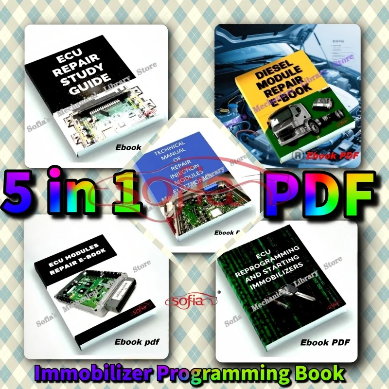 

Fullset ECU Repair Manual e Books Study Guide ECU Modules Reprogramming Course for Workshop Car Truck Diagnostic Helper PDF File