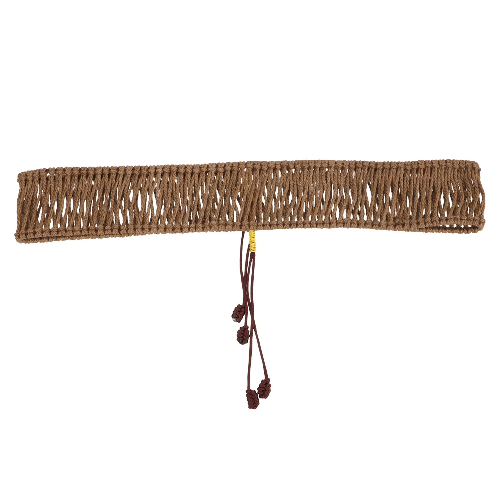 

Ethereal Drum Rope Not Easily Deformed Hemp Chakra Lace Handmade Strong Natural Accessory Brown Various Use