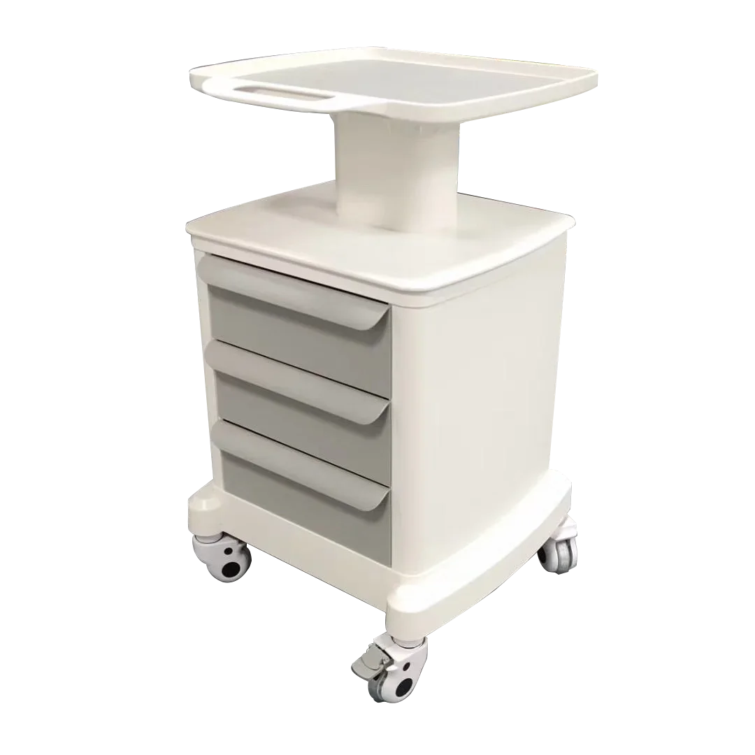 LK-W10 Movable Hospital   Medical Trolley Cabinet Price