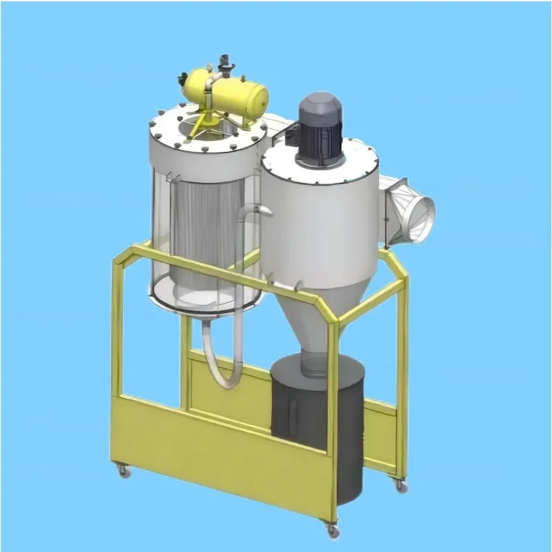 for Two-stage Silent Woodworking Vacuum Cleaner Dust Collector 4HP Cyclone Filter Cartridge Double Silent Dust Collector