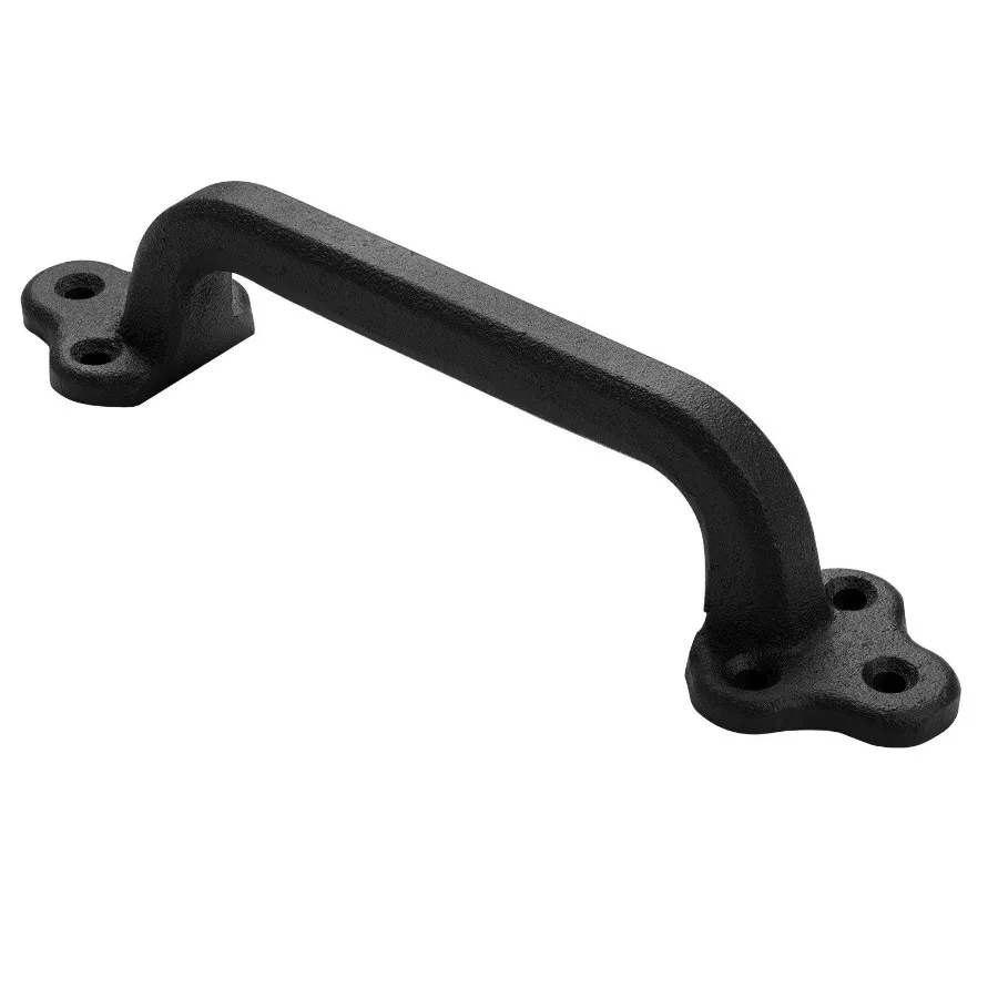 

Ручка двери сарая 9-дюймовая сверхмощная ручка для садовых ворот из углеродистой стали в деревенском стиле