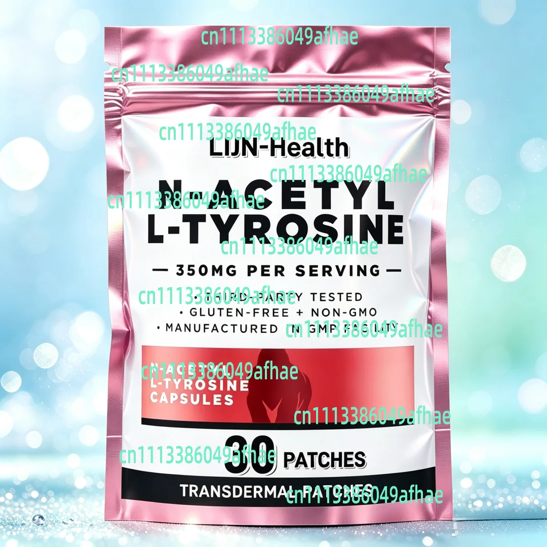 30 Patches N-Acetyl L-Tyrosine Transdermal Patches Support Mental and Physical Performance