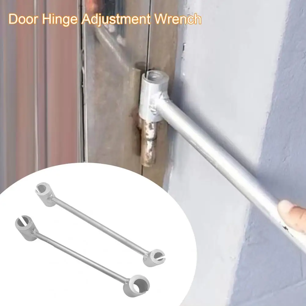 Hinge Gap Adjusting Tool Heavy Duty Steel Door Hinge Adjustment Repair Hand Tools Double-head Hinge Gap for Doors for Door