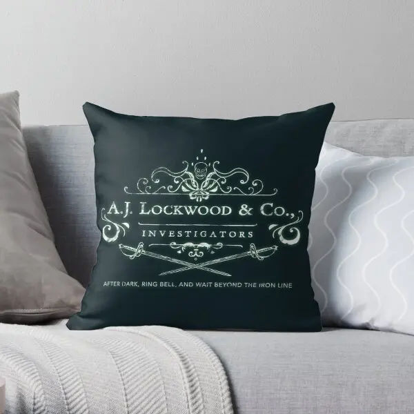 A J Lockwood Co  Printing Throw Pillow Cover Hotel Waist Throw Bedroom Fashion Decorative Cushion Pillows not include One Side