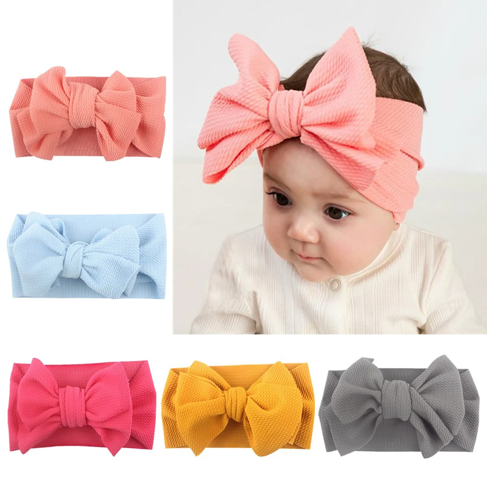 

Cute Baby Headbands Infant Hair Accessories Kids Toddler Girl Durable Premium Practical Baby Bowknot Headband Stylish Gifts