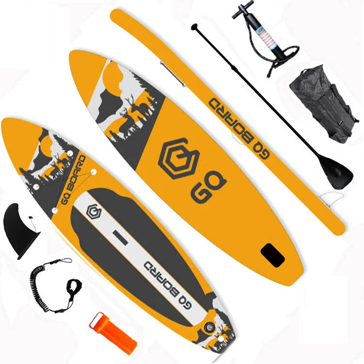 

BSCI Factory Wholesale Cheap Stand up Paddle Board Inflatable Isup GQ Board Soft Top Board with Six Accessories