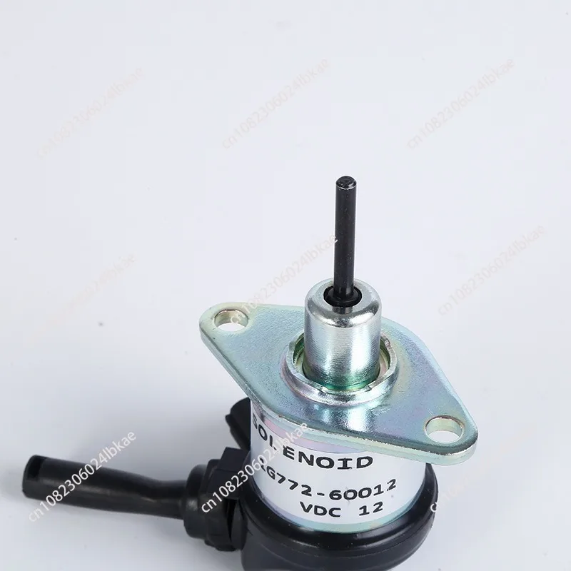 For Kubota flame extinguisher solenoid valve 1G772-60012 excavator parts oil shut-off valve controller switch