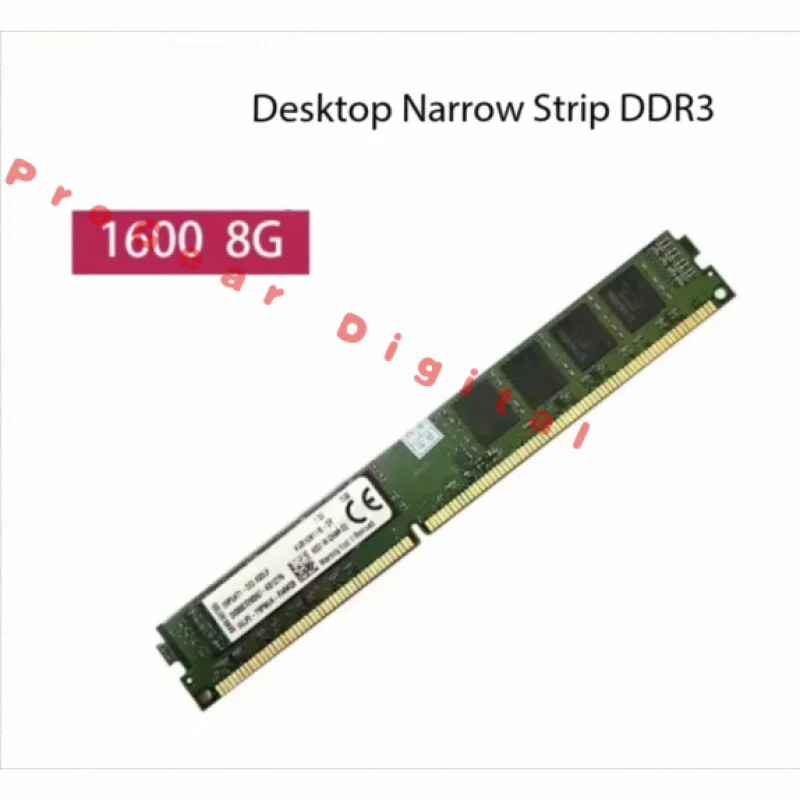 

Оперативная память Kingston DDR3 4GB 8GB 1600MHz CL11 1.5V UDIMM Narrow Low Profile для настольных ПК