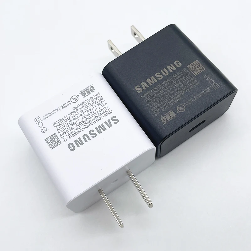 Samsung 25W EP-T2510 Superschnell-Ladegerät US-Stecker Typ-C Adapter für Galaxy Z Flip Fold 7 6 5 S25 S24 S23 S22 Ultra – Detail 6