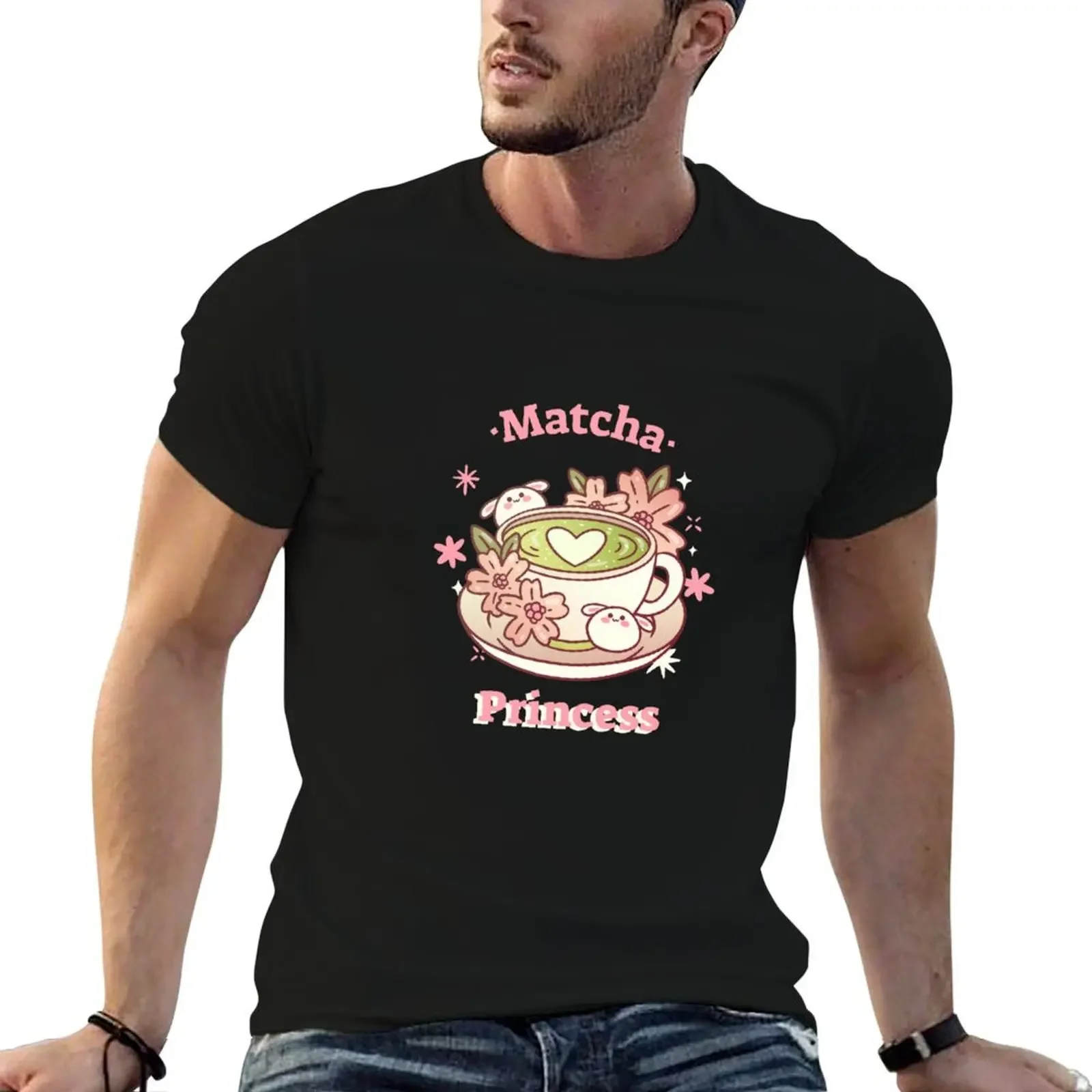 Matcha Princess T-Shirt tees summer top new edition oversized plus size men clothing