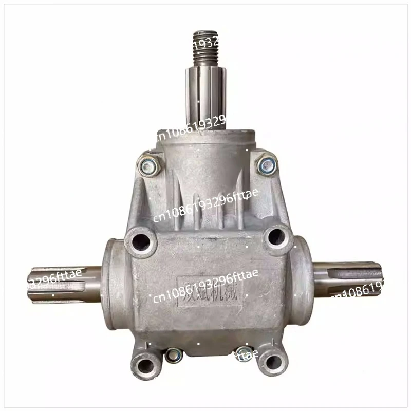 

T-shaped Reinforced 1:1 4-mode Gear Box/Steering Box/Commutator/90 Degree Angle Detector/Right-angle Gear Reducer/Guide Box