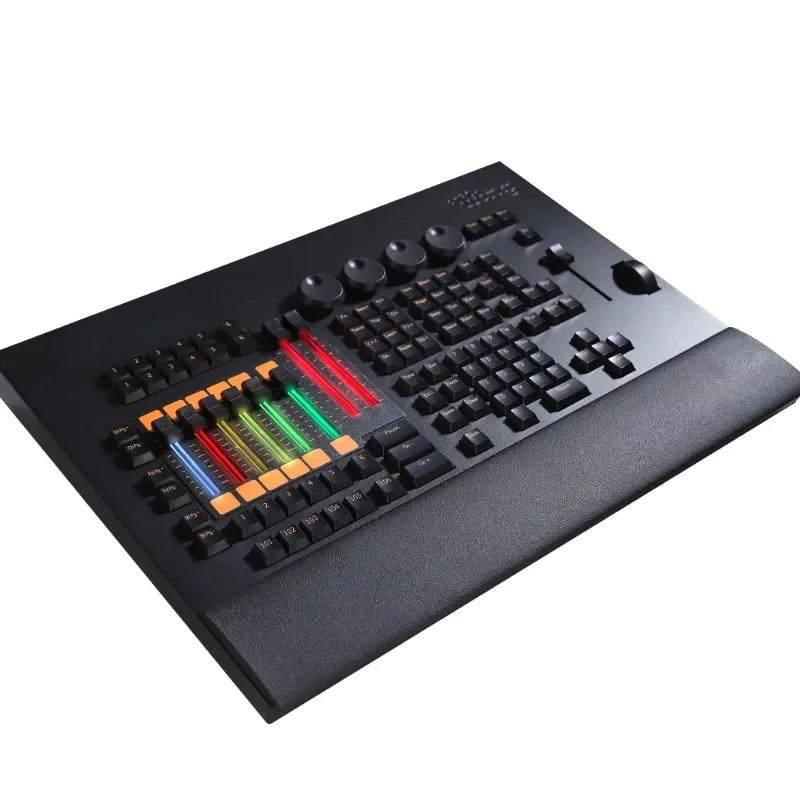 

RGB Backlit Electric Putter Crack 256 Domain Professional Stage Light Controller M2 System Command Fader Wing DMX Console