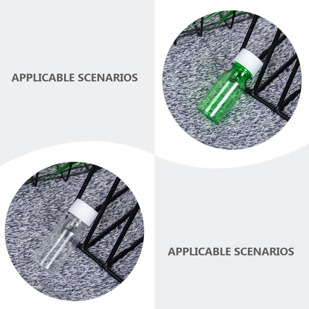 

30 Pcs Reagent Bottle Container Sample Sealing Liquid Storage Vial Laboratory PET Empty Travel