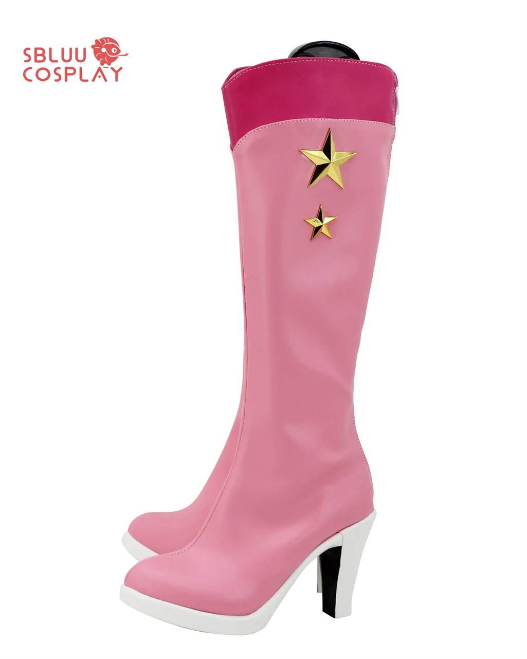 SBluuCosplay Magical Girl Warriona Cosplay Chaussures Bottes