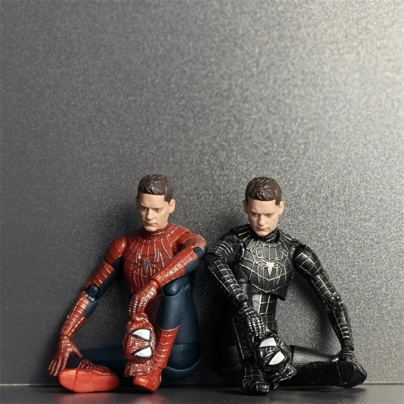 

15CM Shf Spider Man Action Figure Toys Ct Version High Quality Spiderman Movable Statue Model Doll Figurine Child Gifts