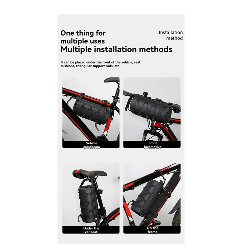 

XSXS-передняя сумка для велосипеда, водонепроницаемая сумка для хранения велосипеда, многофункциональная сумка для верховой езды, передняя сумка для горного велосипеда, аксессуары для велосипеда