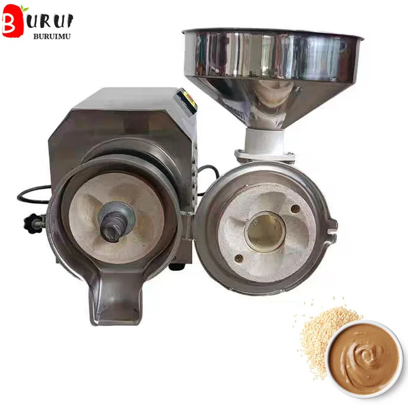 Machine électrique de fabrication de beurre d'arachide, machine de pâte de sésame, rectifieuse de noix