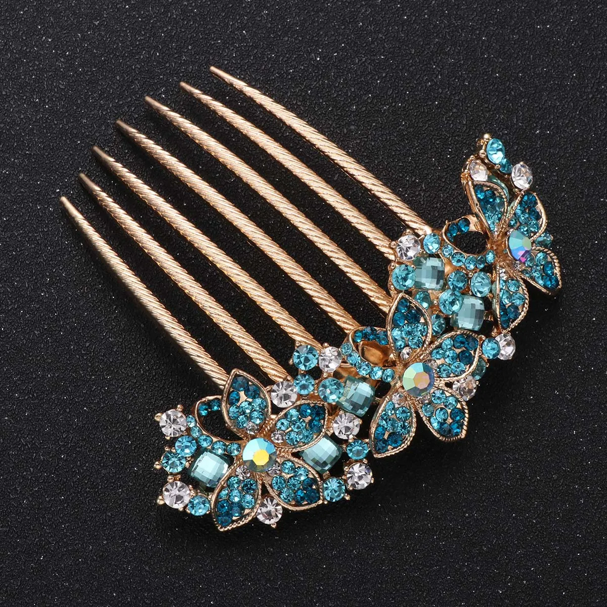 

Crystal Hair Comb Elegant Hairpins for Women Decorative Wedding Accessories Women's