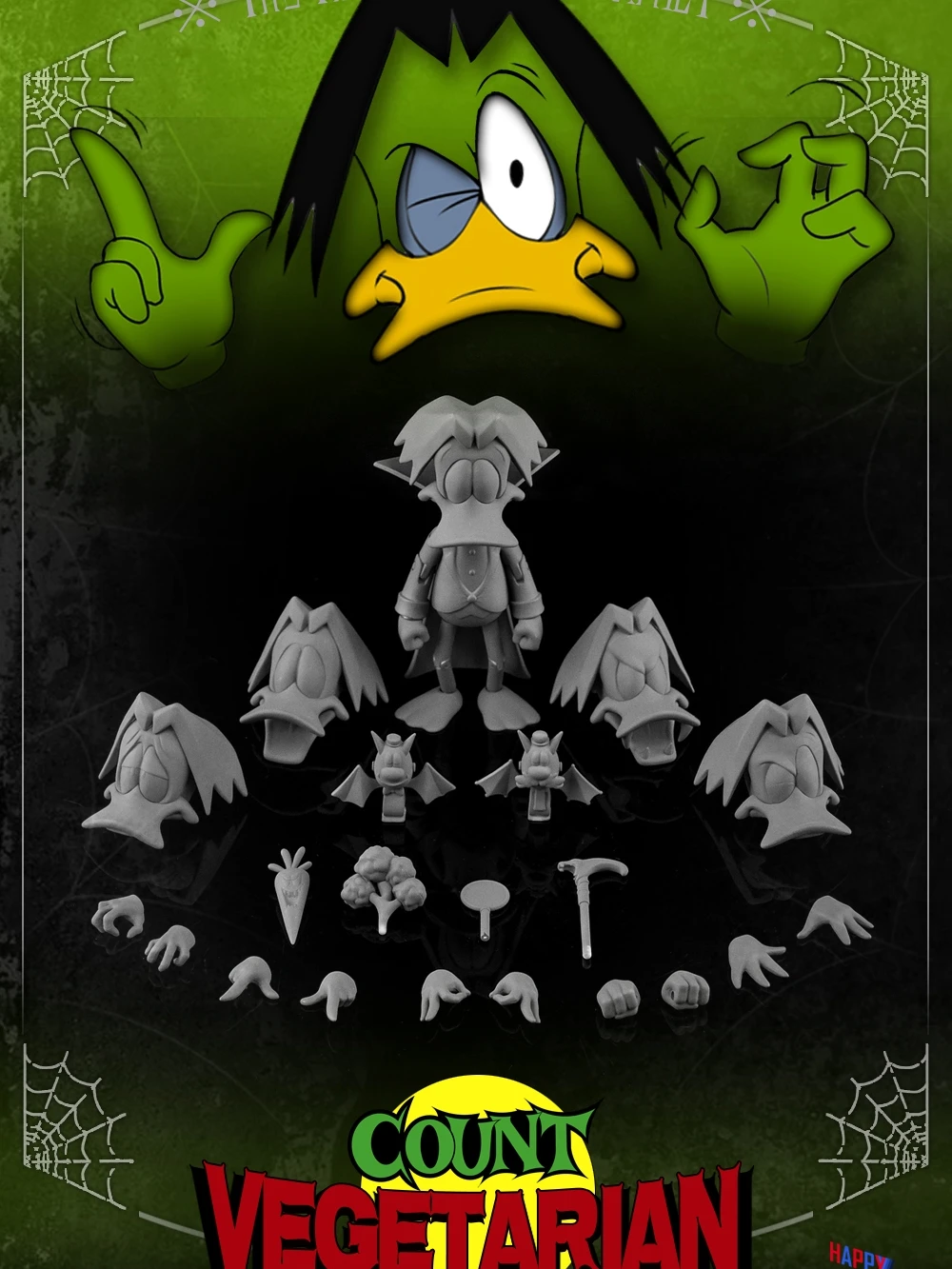 [in-stock] Happy Childhood Count Duckula) Action Figure Free Shipping Collect Birthday Present Model Toy Anime