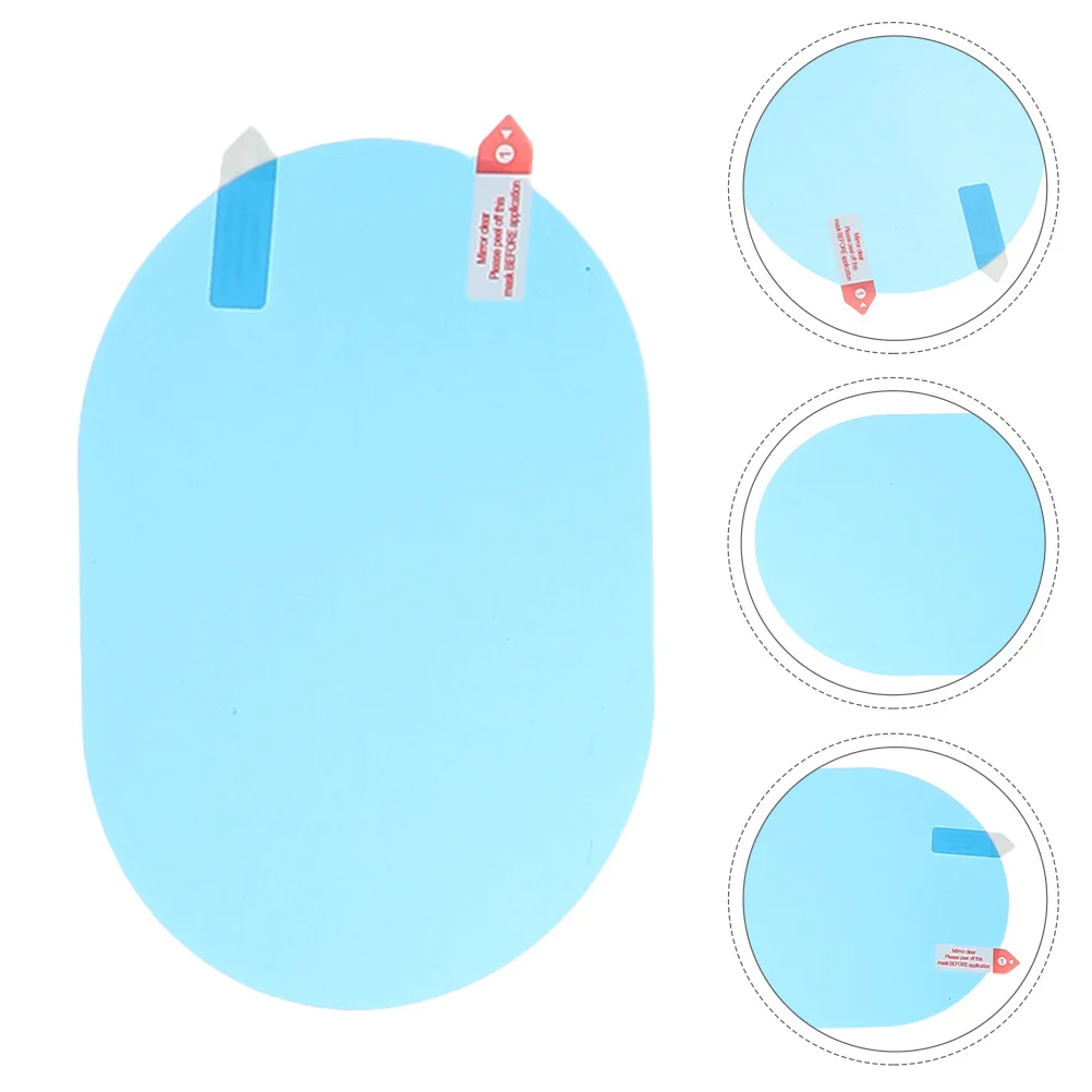 

4Sets Car Rearview Mirror Film Waterproof Rainproof Anti Glare Anti Fog Protective Sticker Side Mirror Protector Film