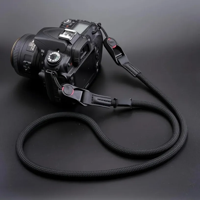 Quick Release Camera Neck Strap Nylon Rope Round Camera Shoulder Strap Lanyard Multifunctional For Nikon Canon Sony Fuji