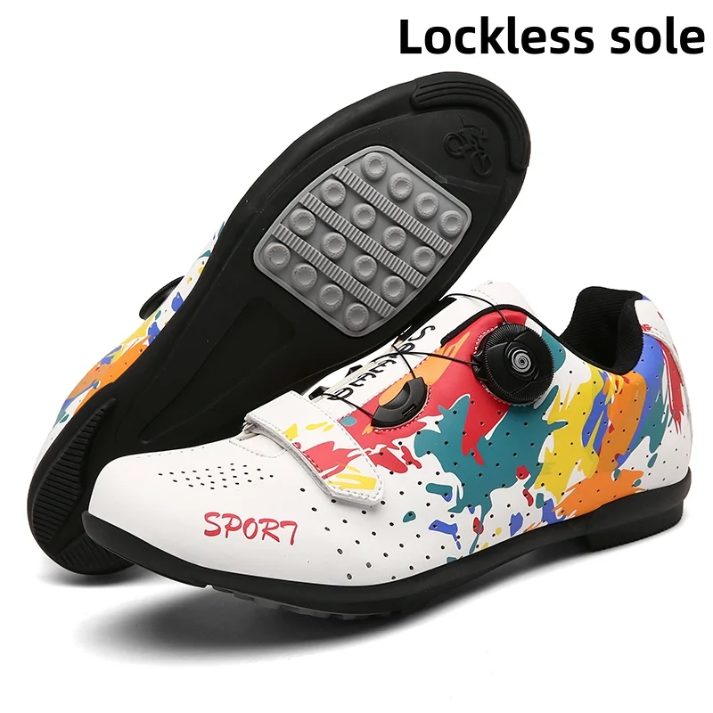 Herbst- und Winter-Fahrradschuhe, Unisex, mit robuster Sohle, geeignet für Straßen- und Mountainbikes, professionelles Fahrradzubehör, ideal zum Radfahren. – Detail 28