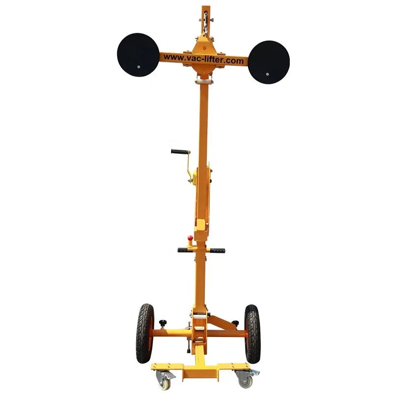 CE Certificate Manual Slab Transport Glass Moving Trolley For Stone Marble Granite Quartz Countertop