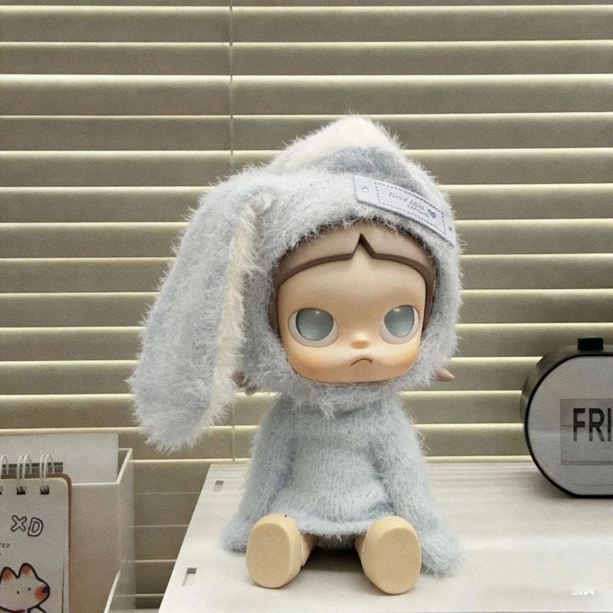 For Zsiga Dolls Clothes Latest Fashion Blue Rabbit Series Set Sweater Jacket Spring And Autumn Cute Rabbit Hat Decoration Gift - Detail 1