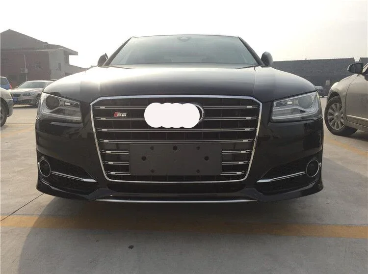 Car bodikits accessories Auto S8 style Front Bumper With grill For Audis A8 for PP Material 2015 2016 2017