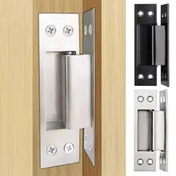 Invisible door hinge hidden concealed door stainless steel 304 open secret door thickened cross hinge