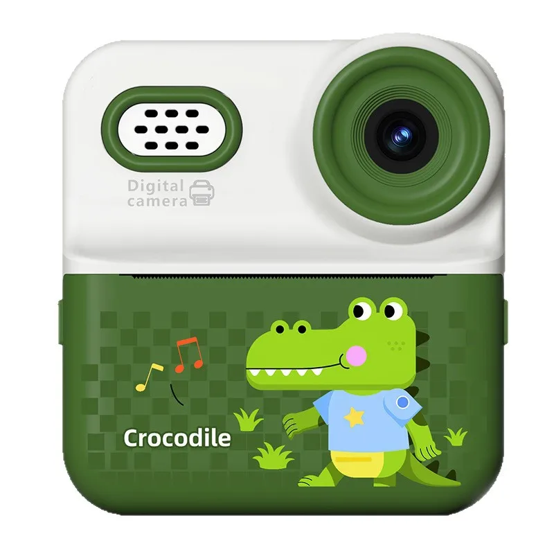 Câmera digital infantil colorida que pode tirar fotos e imprimir câmera flip portátil de impressão de alta definição