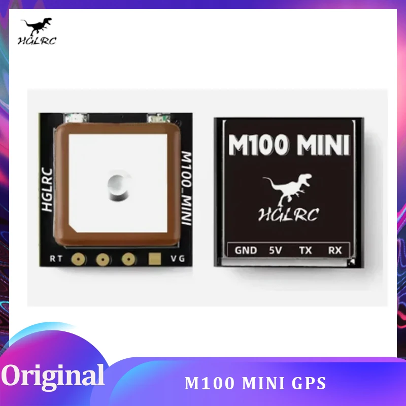 HGLRC M100 MINI GPS 10th Generation Chip three-mode positioning 3.3V-5V For FPV Racing Drone For RC FPV Freestyle Drone