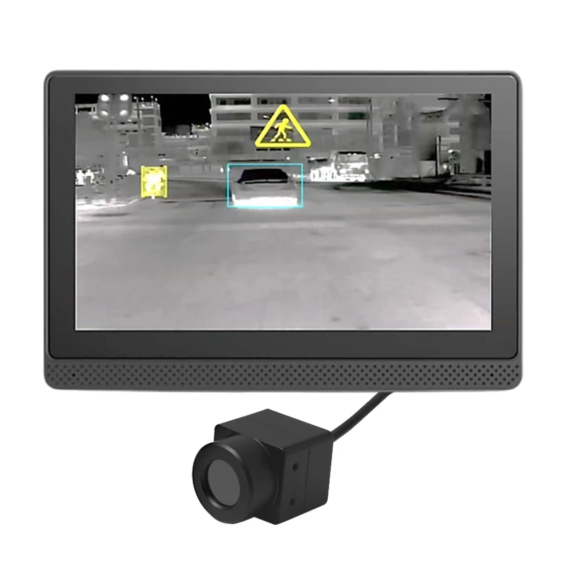 HDANIEE Outdoor Hunting Thermal Imaging Camera CVBS 256-4MM FPV With CMOS Sensor For Security & Protection