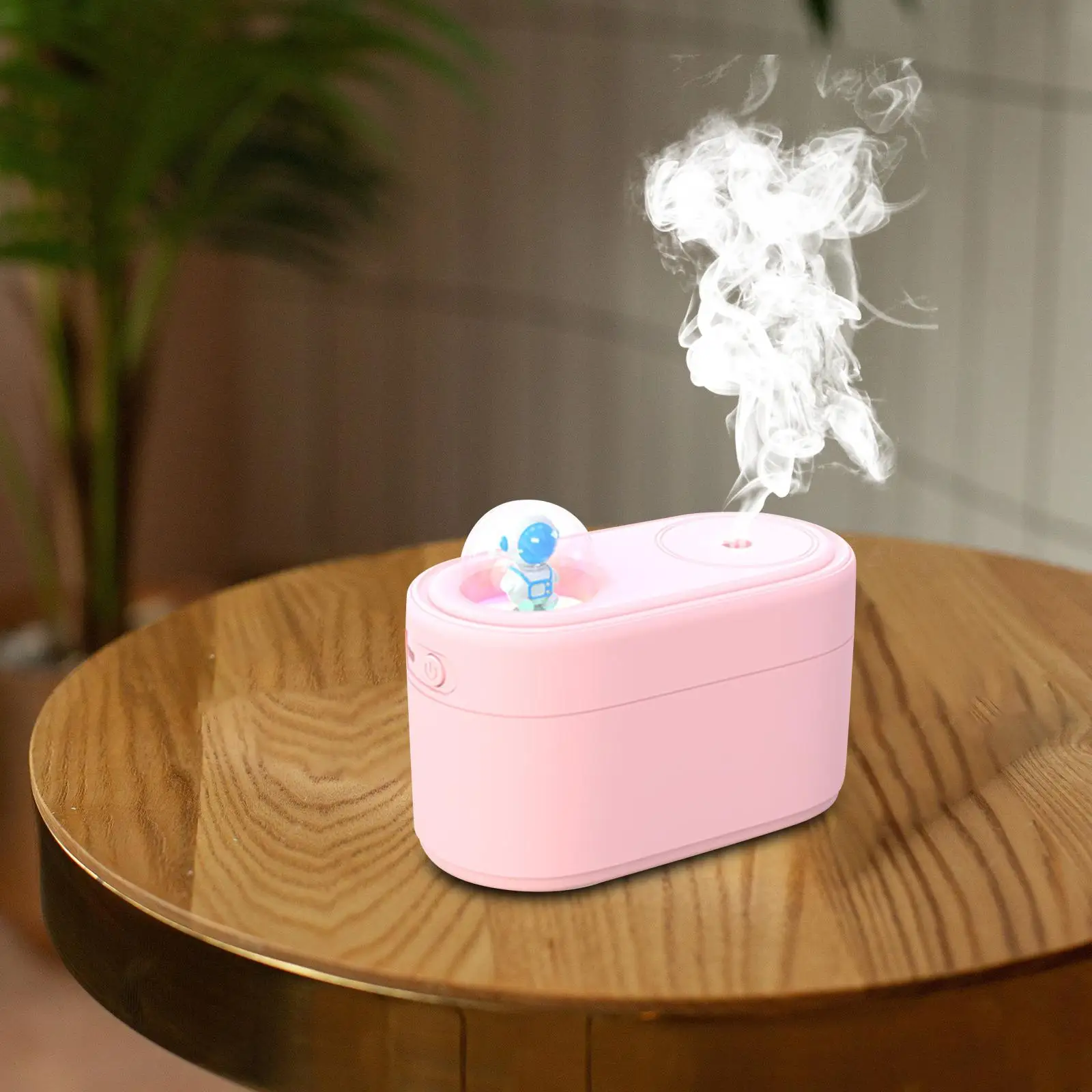 เครื่องทําความชื้นในครัวเรือนขนาดเล็กแบบพกพาพร้อมไฟกลางคืนสําหรับห้องนั่งเล่นสํานักงาน