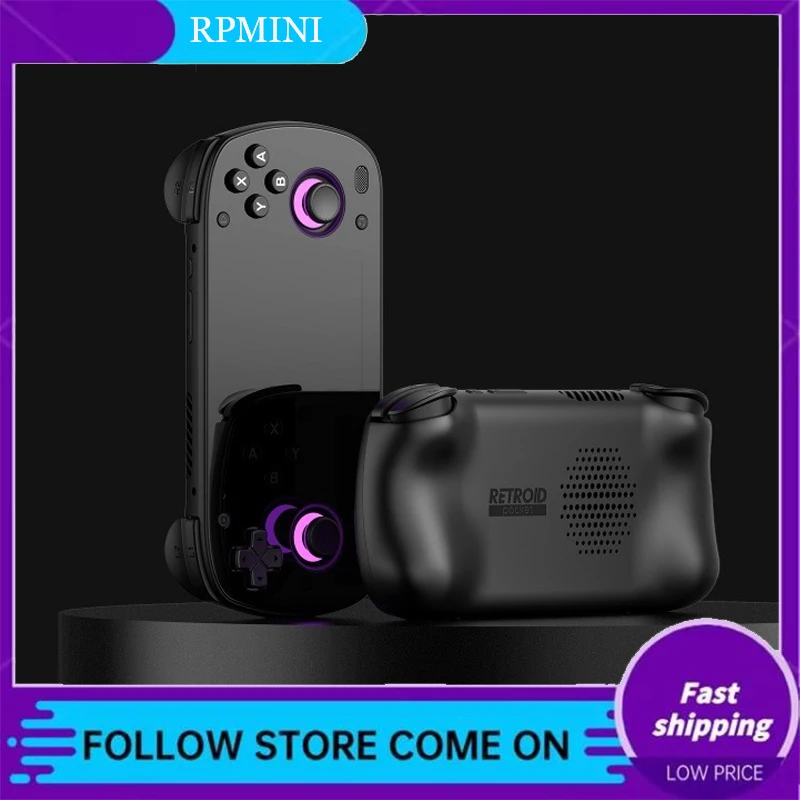 New Rpmini Snapdragon 865 6+128 Android Retro Gaming Handheld High-Definition Oled Handheld Gaming Console Holiday Gift