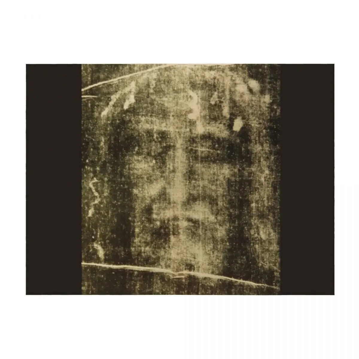 

SHROUD OF TURIN Throw Blanket warm winter Luxury Brand for babies Plaid on the sofa Blankets