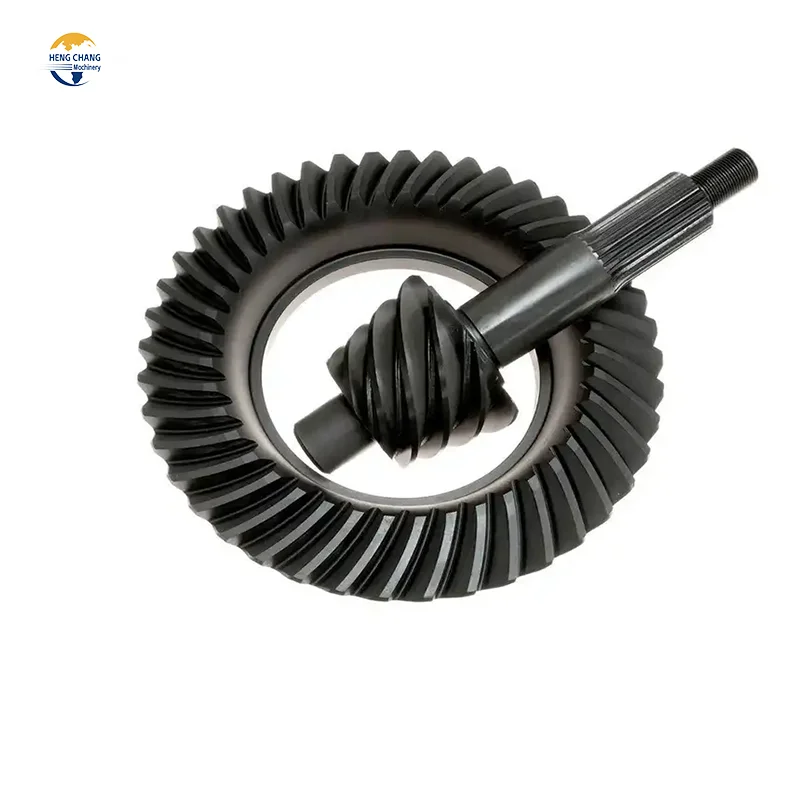 

High Quality Steel Transmission Gear Shaft Set Ring Gear Customizable Tooth Profile Forged Pinion Gears Factory Direct Sales