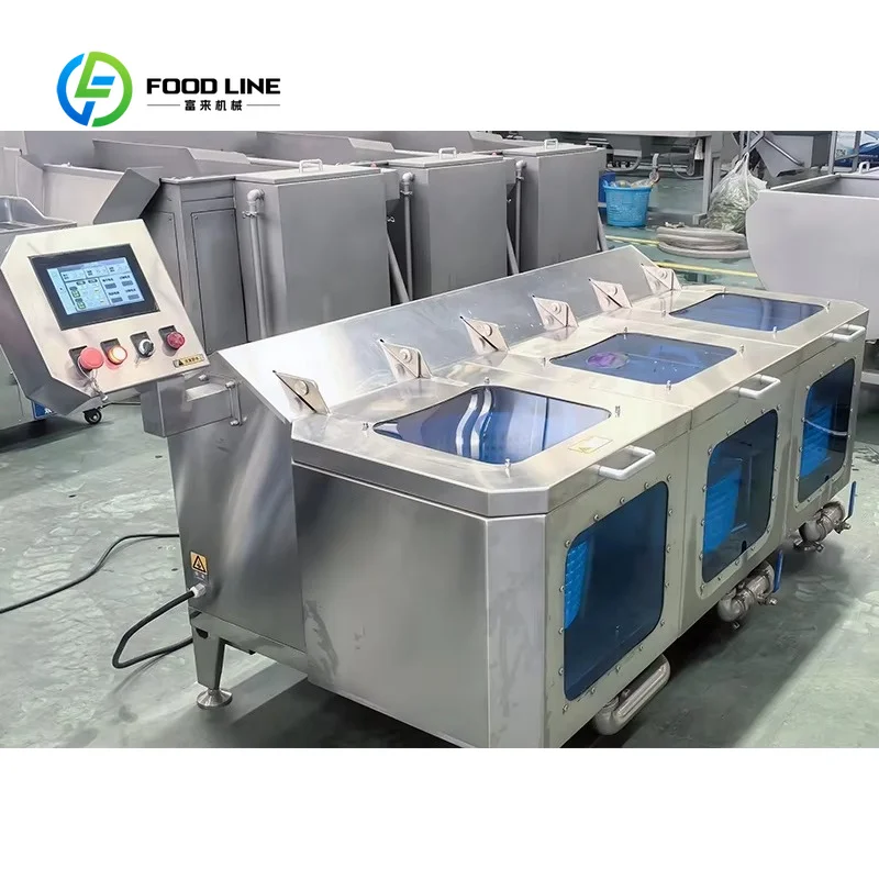 Customized Automatic Fruit and Vegetable Washing Machine Stainless Steel Multi-function Vegetable Cleaning and Drying Machine