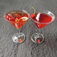 Triangle Glass Cocktail Glass Martini Creative Tall Glass Bar Classic Mixers