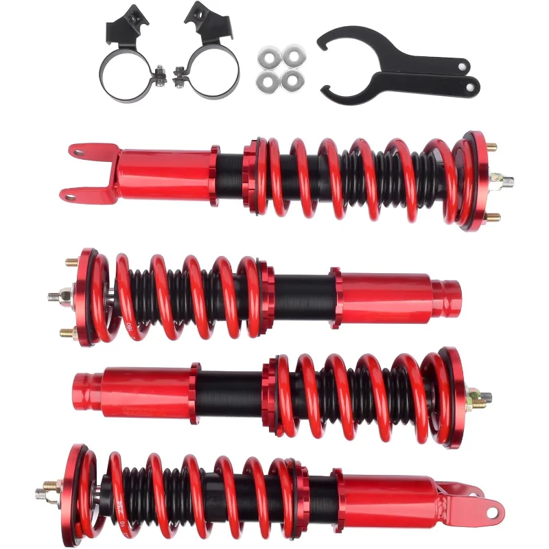 

GELUOXI Coilover Height Adjustable Kit Replacement for Honda Civic 1988-2000 CRX 1988-1991 Acura Integra 1990-2001