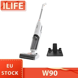 ILIFE W90 Cordless Wet Dry Vacuum Cleaner 3 in 1 Vacuum Mop and Wash SelfCleaning 700ml Water Tank 30Mins Runtime Voice Reminder