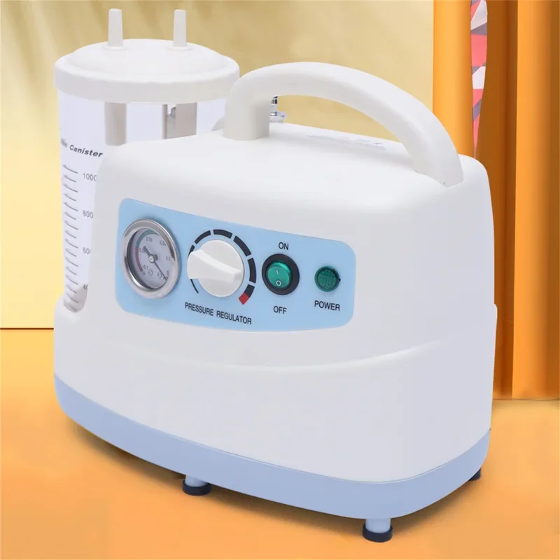 Portable Quiet Suction Unit Vacuum Phlegm Emergency Aspirator Machine