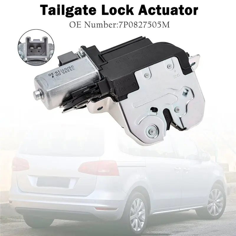 A19Q-95851250505 7P0827505M Trunk Door Lock Actuator For Cayenne 2011-2017 VW Sharan 7N1 7N2 Tailgate Lock Assembly