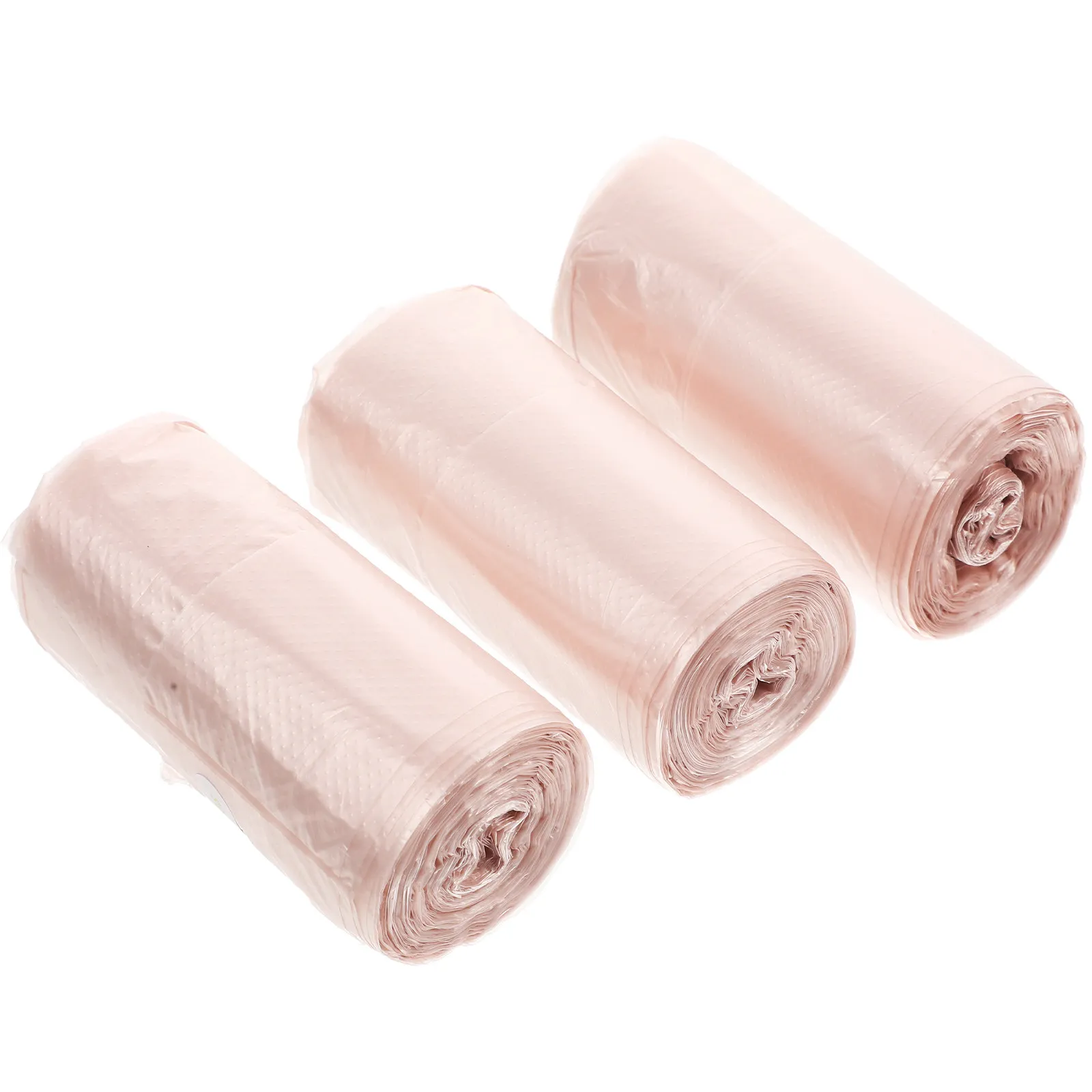 3 Rolls Trash Bag Pack Thickened Disposable Garbage Bags Convenient Rubbish Bag Set Large Capacity for Office Home Outdoor Use