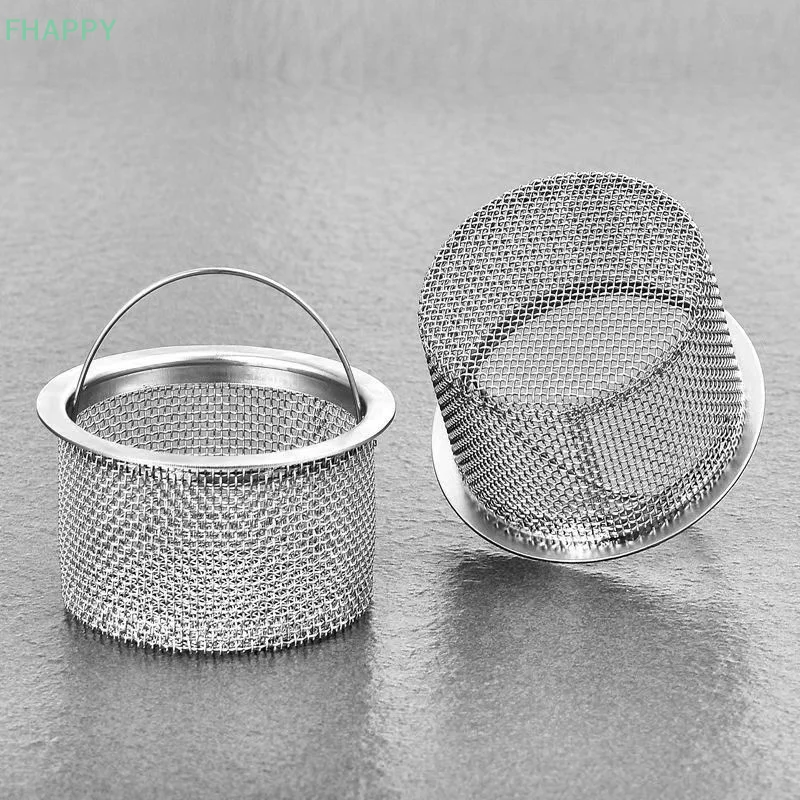 อ่างอาบน้ําสแตนเลส Hair Catcher ฝักบัวท่อระบายน้ํากรองจับโลหะอ่างล้างจานท่อระบายน้ําชั้นสําหรับห้องครัว