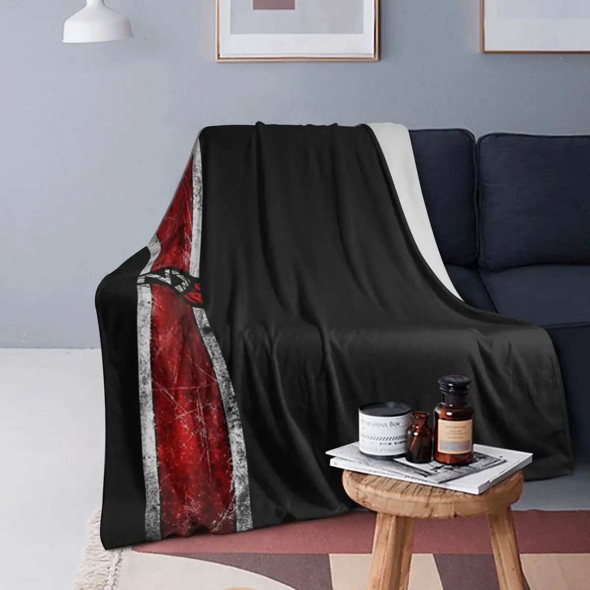 

Mass Effect - N7 Blankets Soft Warm Flannel Throw Blanket Bedding for Bed Living room Picnic Travel Home Couch